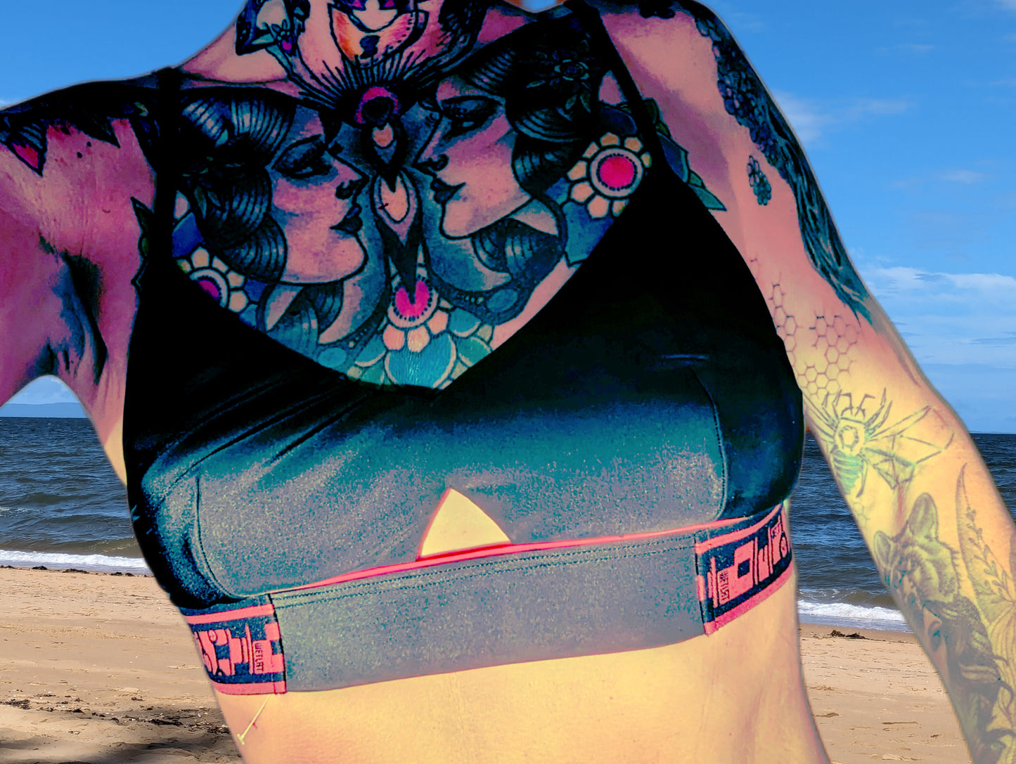 Reversable swimming top/deal maker